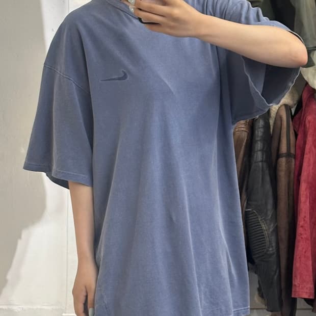 1990s NIKE 나이키 소라색 반팔티