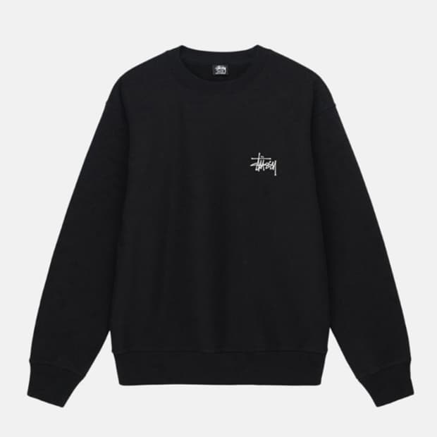 (정품 무료배송)스투시 베이직 맨투맨