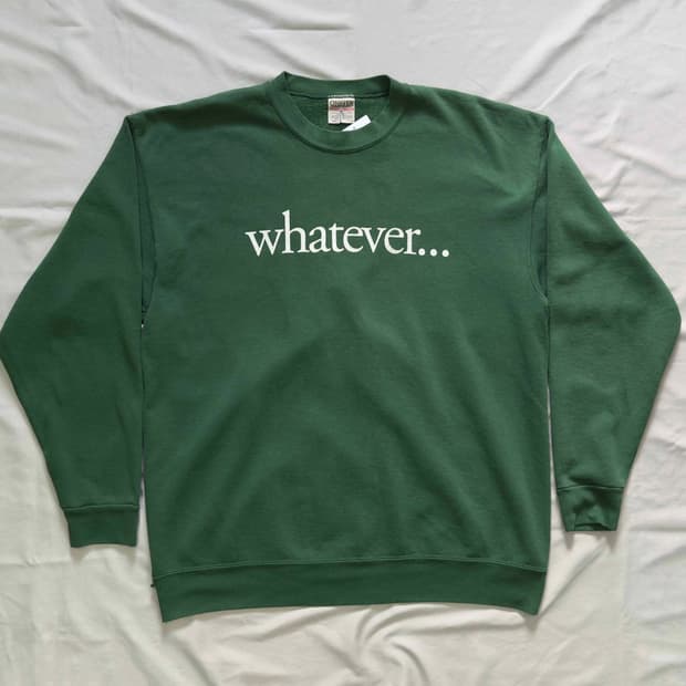 90s 오네이타 Whatever 스웻셔츠 USA