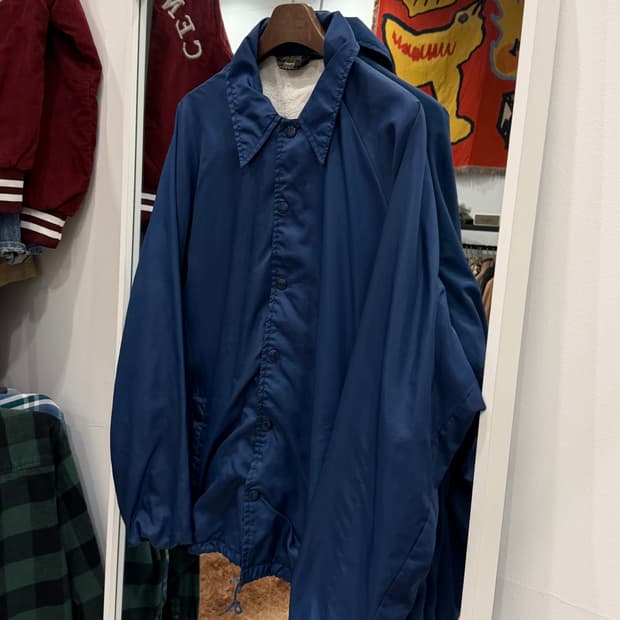 80-90s Sears 시어스 빈티지 새틴 코치 자켓
