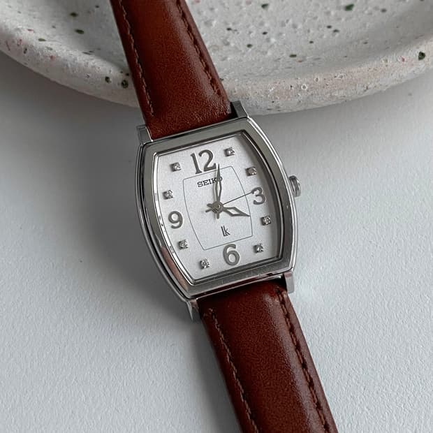 Seiko 세이코 lk 루키아 실버 토노 쿼츠