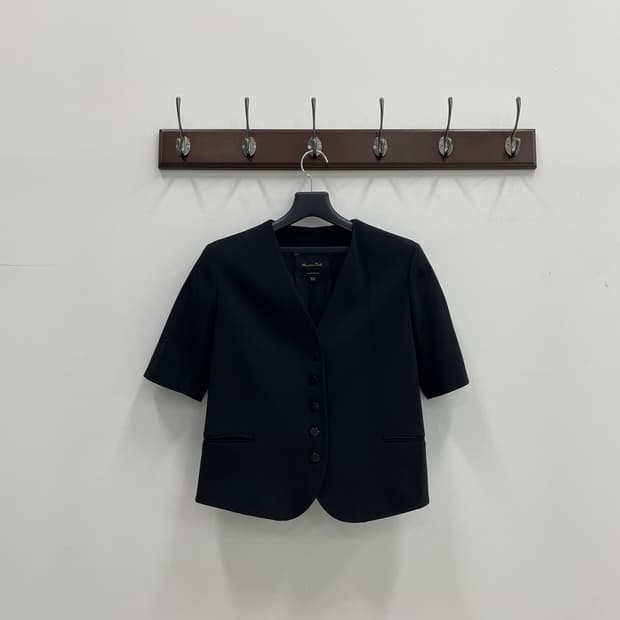 마시모두띠 클래식 포멀 반팔 아우터 자켓