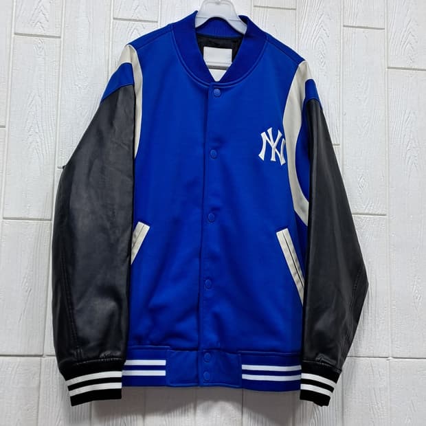 MLB 뉴욕 양키스 바시티 야구 점퍼 L