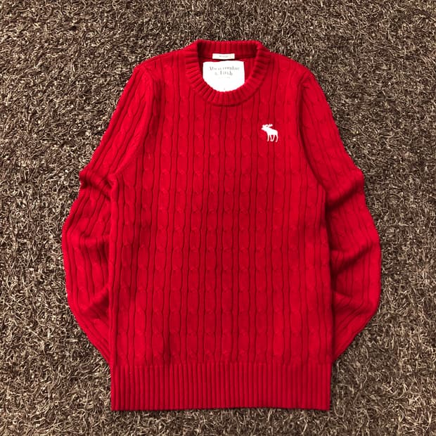 아베크롬비 케이블 니트