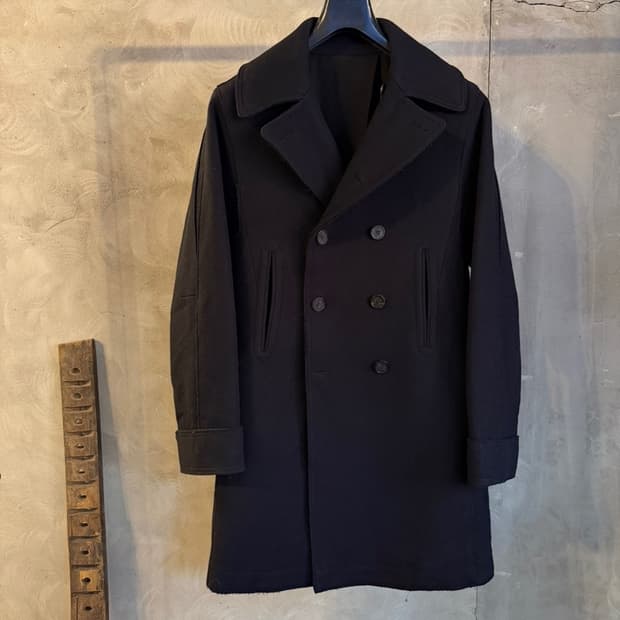 타임옴므 더블블레스티드 코트 남성100