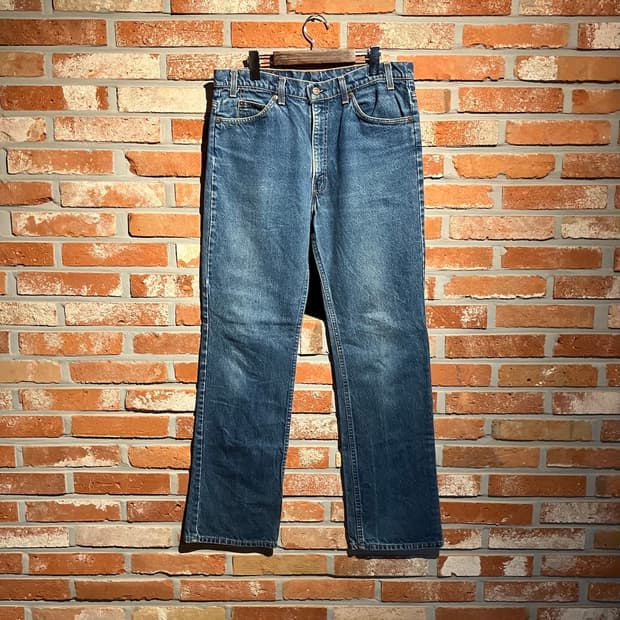 80s USA 빈티지 리바이스 517 부츠컷 데님 팬츠