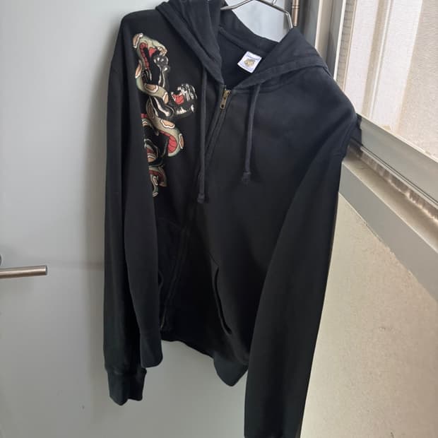 Ed Hardy Zip Up Hoodie