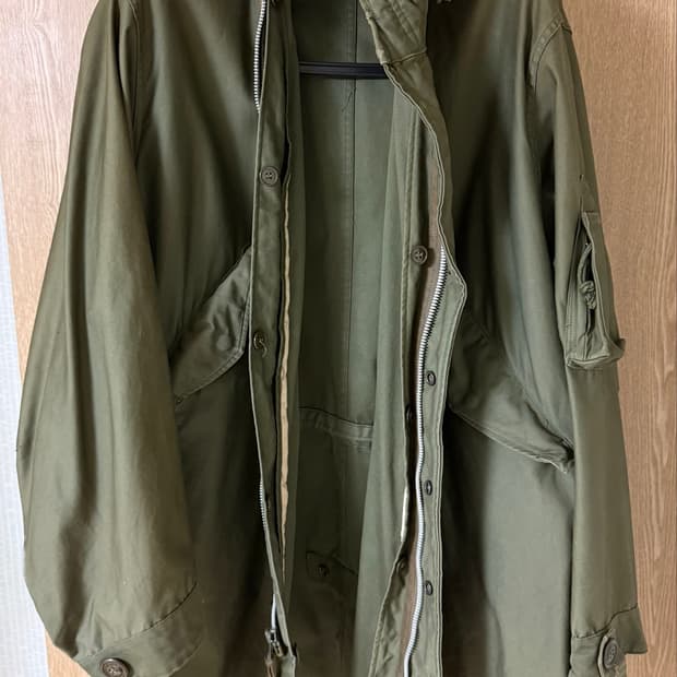 미군 M-1948 Fishtail Parka — 오리지널 풀세트