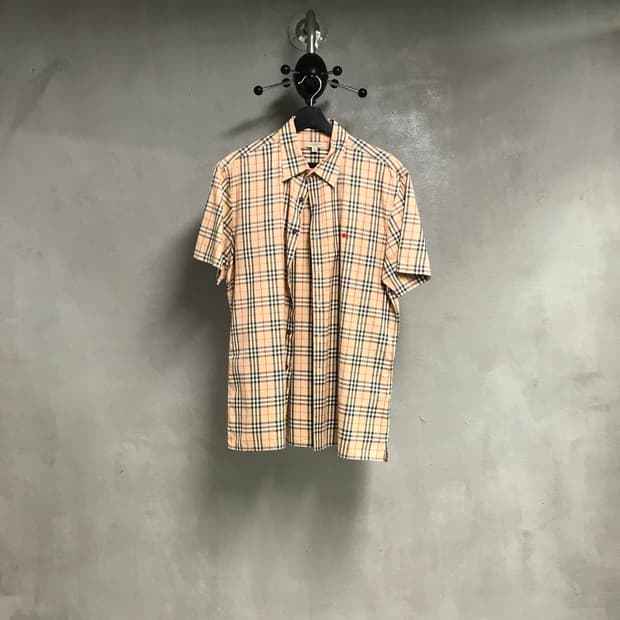 버버리 반팔 셔츠 L