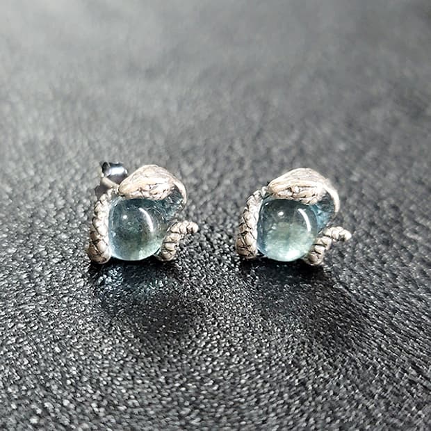 페럴 실버 귀걸이 피어싱 은 남자 여자 명품 고딕 고대 뱀