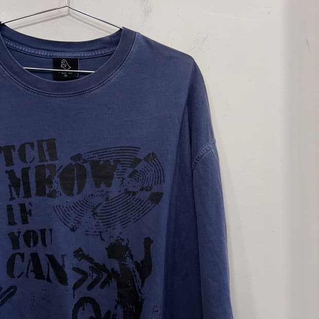 MOZMOZ 피그먼트 워싱 오버핏 반팔티