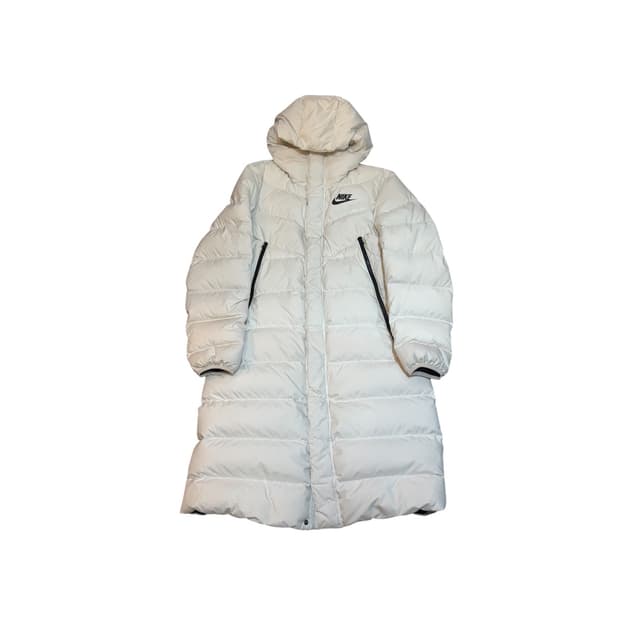 나이키 롱패딩 화이트 M사이즈