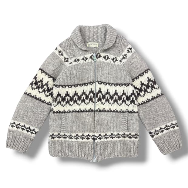 뉴질랜드 핸드메이드 코위찬 울자켓