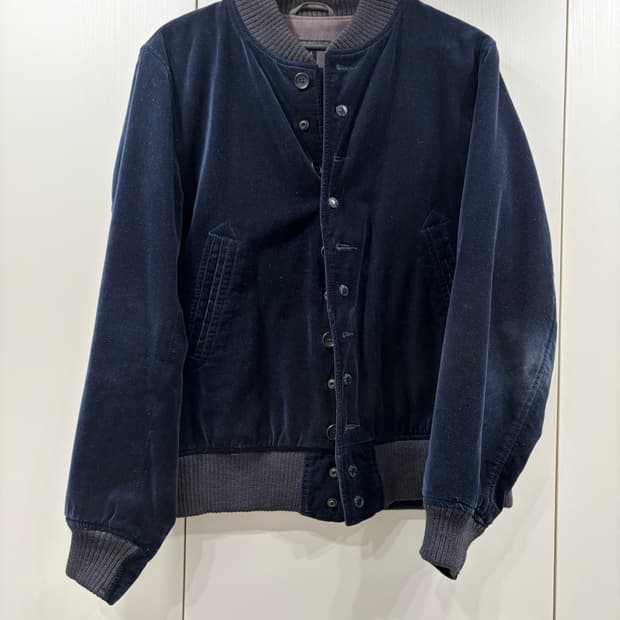 Engineered Garments 엔지니어드 가먼츠 벨벳틴 블루종