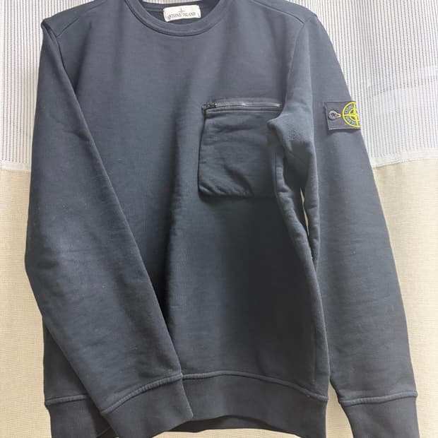스톤아일랜드 포켓 맨투맨 L