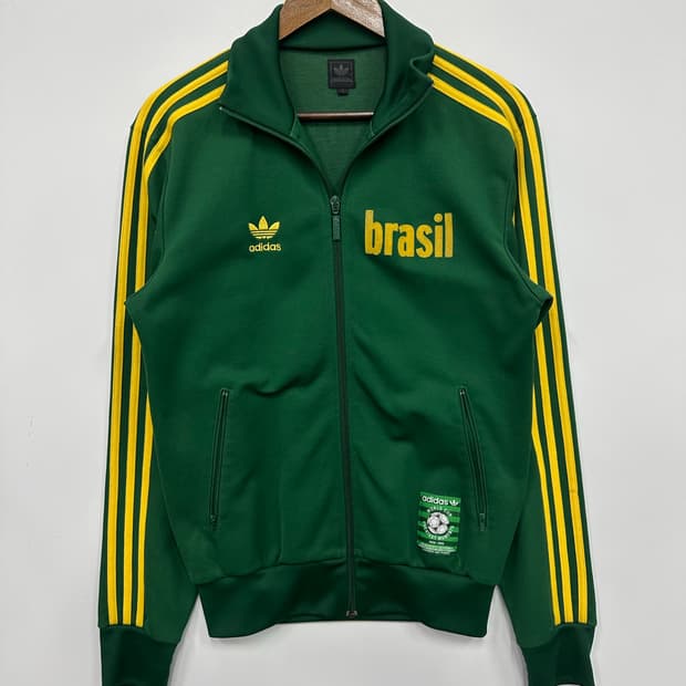 아디다스 브라질 져지 트랙탑 