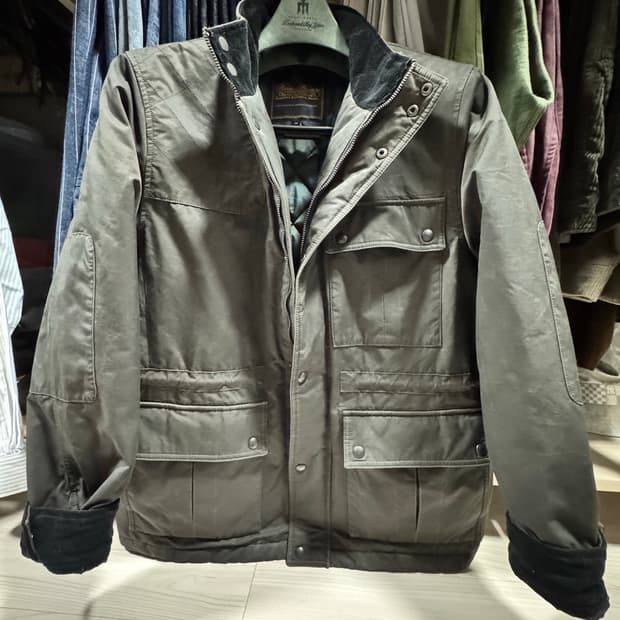 브룩스브라더스 워시드 헌팅 재킷M