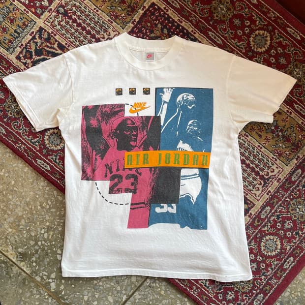90’s Nike Air Jordan T-Shirts [ M , 95 ]