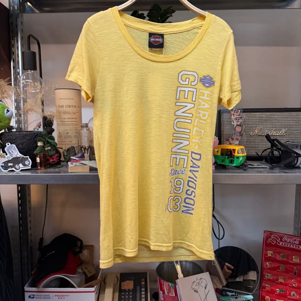 할리데이비슨 라이트 패브릭 티셔츠 우먼 M