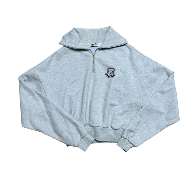 이벳필드 크롭 반집업