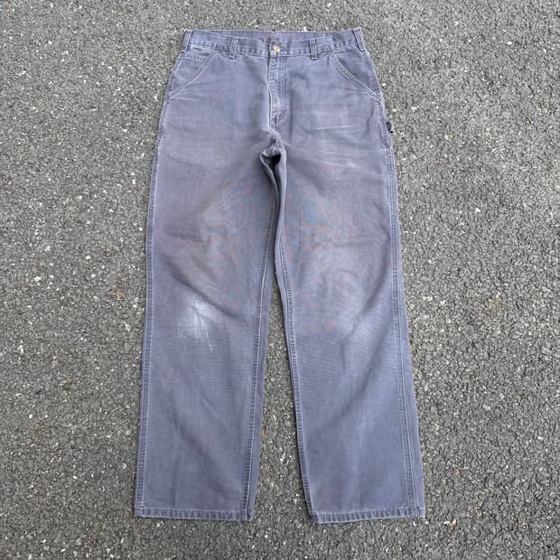 OG 빈티지 칼하트 B11 PTB 싱글니 카펜터 팬츠