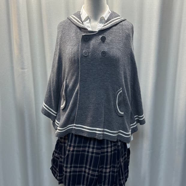 일녀,세라복st,사와코st 케이프 코디 세트