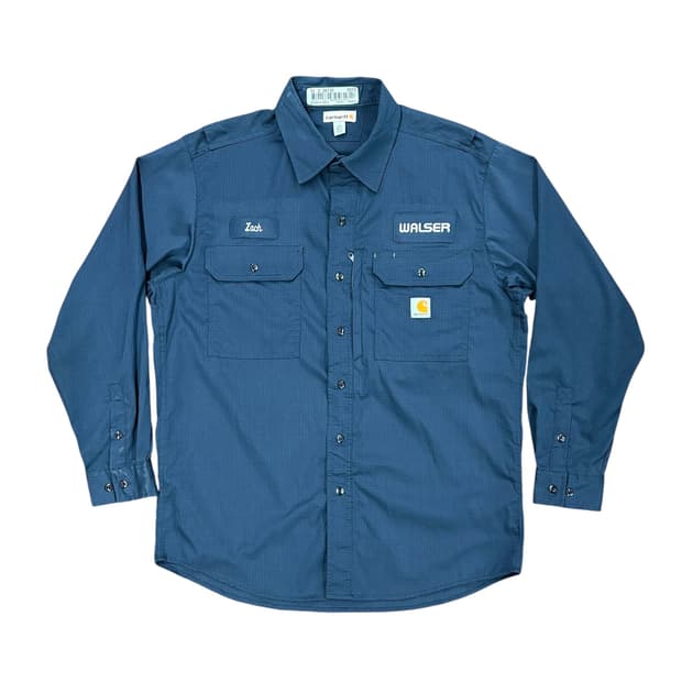 (L) 칼하트 패치 디테일 투 포켓 워크 셔츠