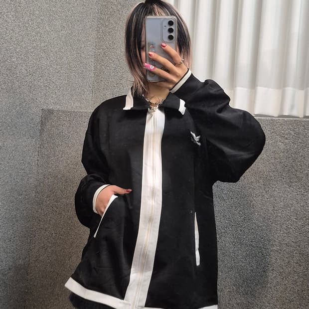 ADIDAS WHITE LINE POINT ZIPUP 