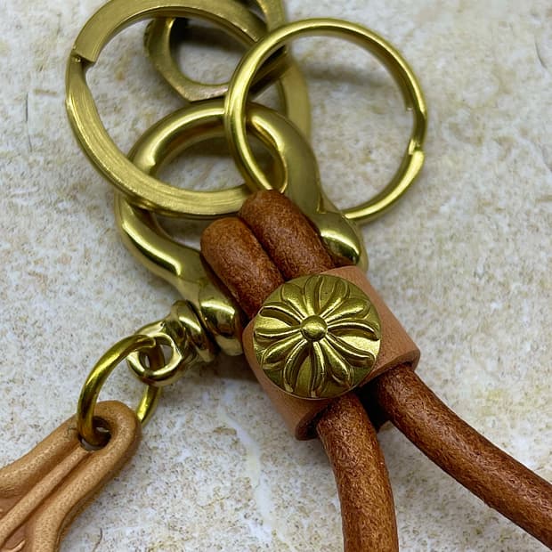 가죽 키링세트 RRL무드 빈티지키링 가죽키링