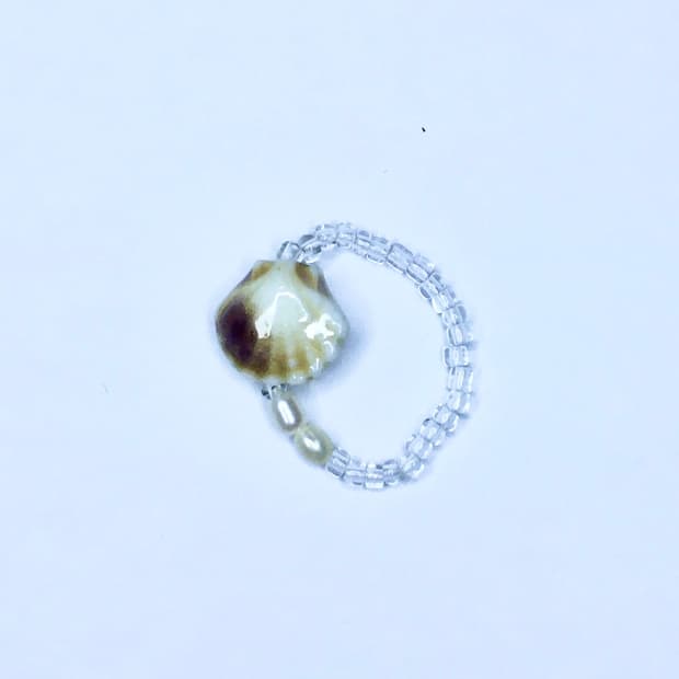  clam ring 조개 반지