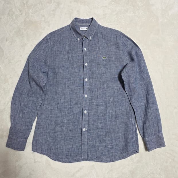 (100)라코스테 린넨 셔츠