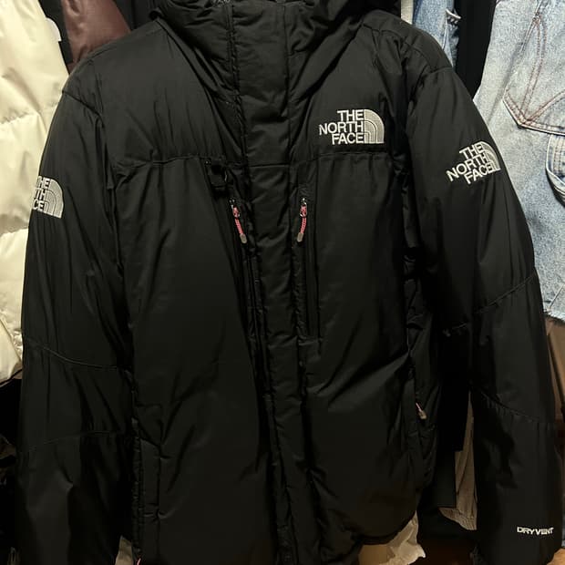 노스페이스 히말라야 패딩 블랙 150