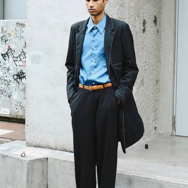 프라다 스티치 코트 2015ss
