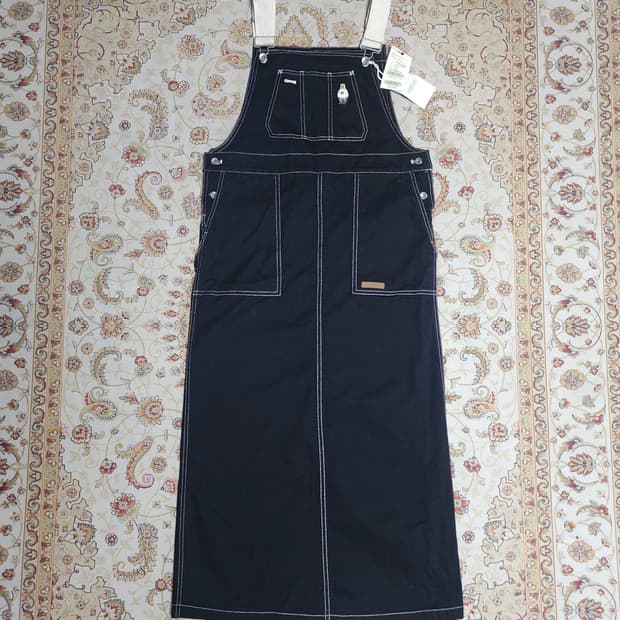 새상품) 후아유 코튼 멜빵 롱스커트
Free