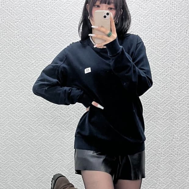 씨피컴퍼니 빈티지 모던시크 캐주얼 롱슬리브 맨투맨 L C10961