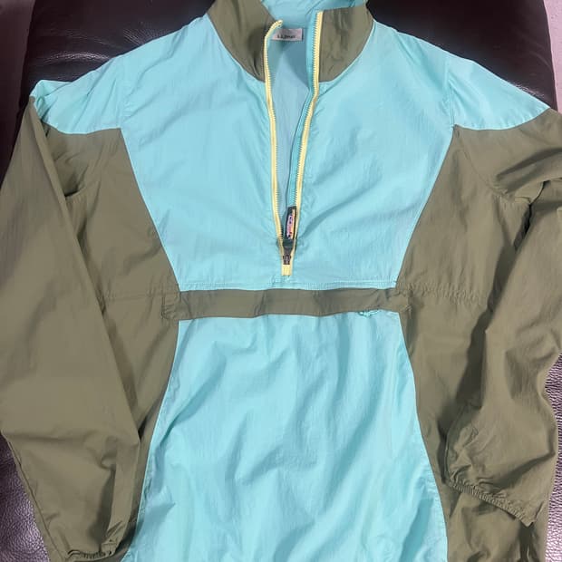 LLbean 아노락 바람막이 m 