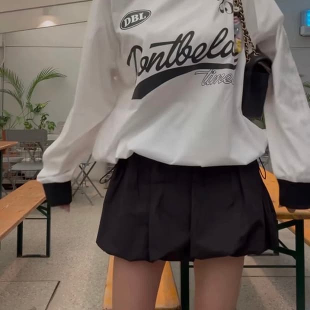 [미 시착 새 상품] 돈비레잇 벌룬스커트 s