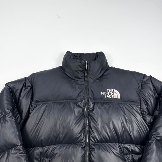 노스페이스 700 눕시 블랙 패딩 점퍼 (S)