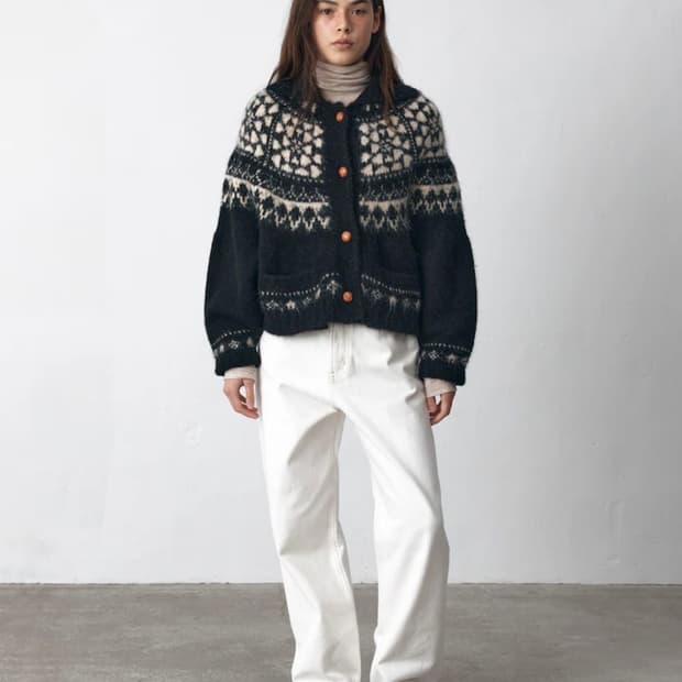 비이커 beaker 우먼 코위찬 가디건