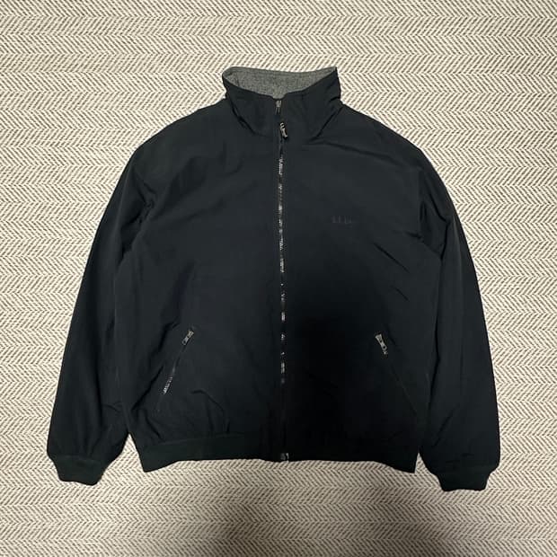 L. L. BEAN nylon zipup blouson jacket
