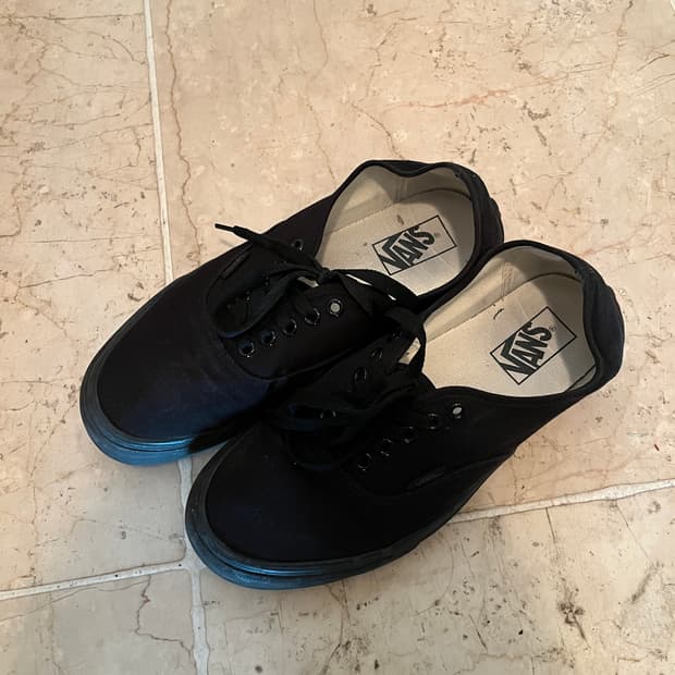 반스 어센틱 블랙