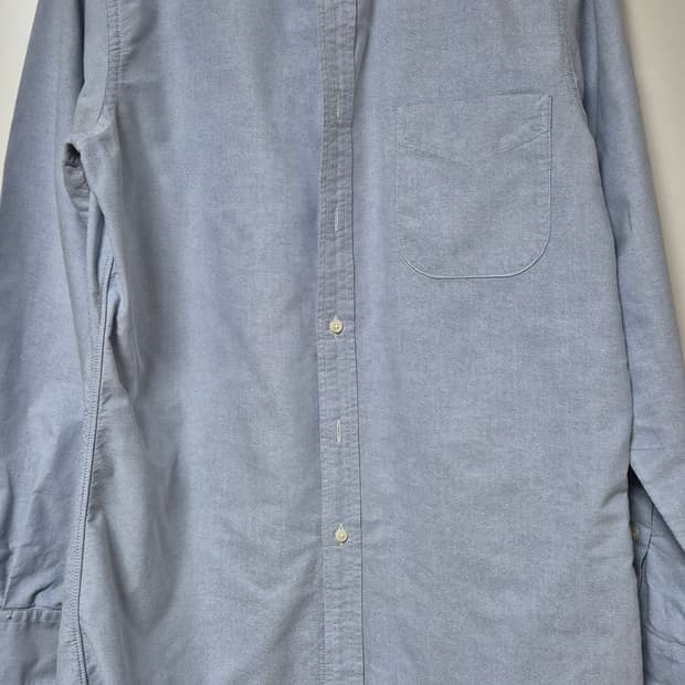 인디비주얼라이즈드 옥스포드 버튼다운 셔츠 블루 100사이즈