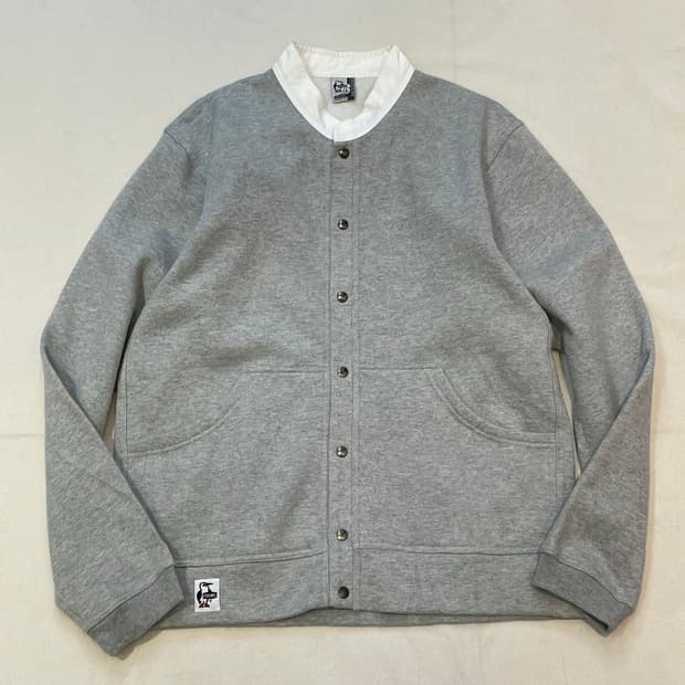 CHUMS 풀스냅 허리케인탑 스웨트셔츠