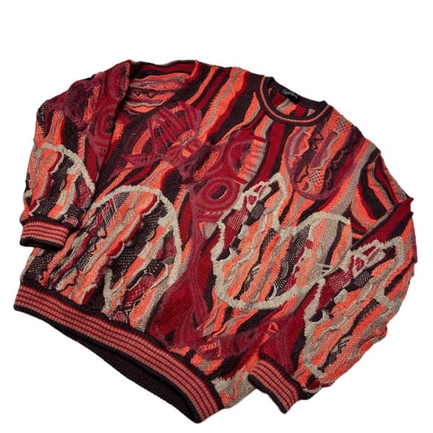 빈티지 케이블 울 니트