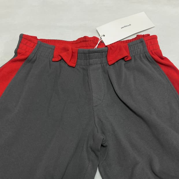 [XS,S,M]기마구아스 Emmanuelle 스웨트팬츠/그레이 레드