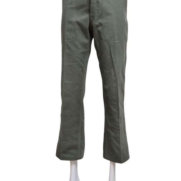 국군 구형 80s 민무늬 전투복 바지 팬츠 하의 (XS)