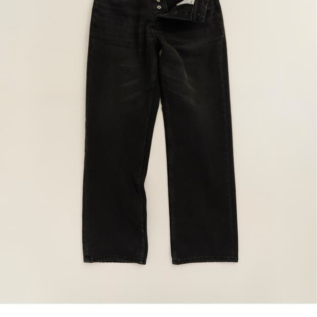 RYOO Black washed jeans