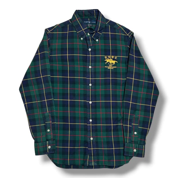 Polo Ralph Lauren Mercer Club 체크 코튼 셔츠