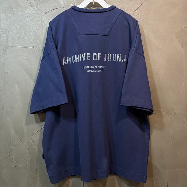 [M] JUUN J 준지 반팔 티셔츠