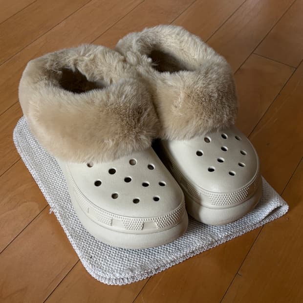 크록스 겨울용